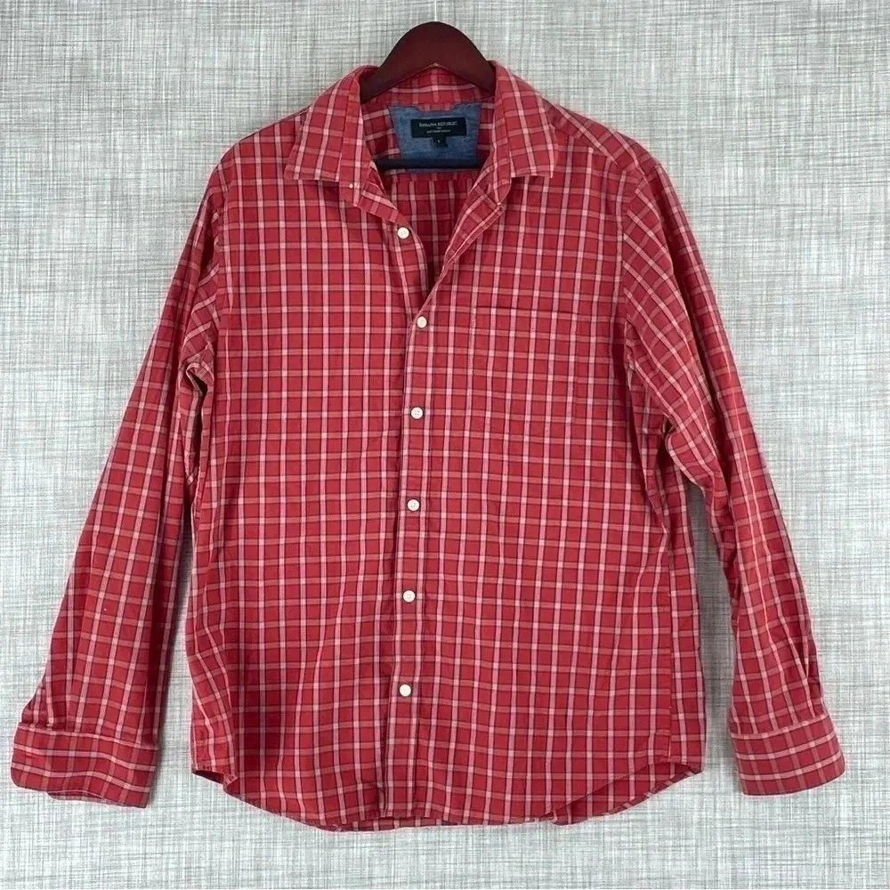 Banana Republic slim fit L Long Sleeve Button Down Shirt 3000